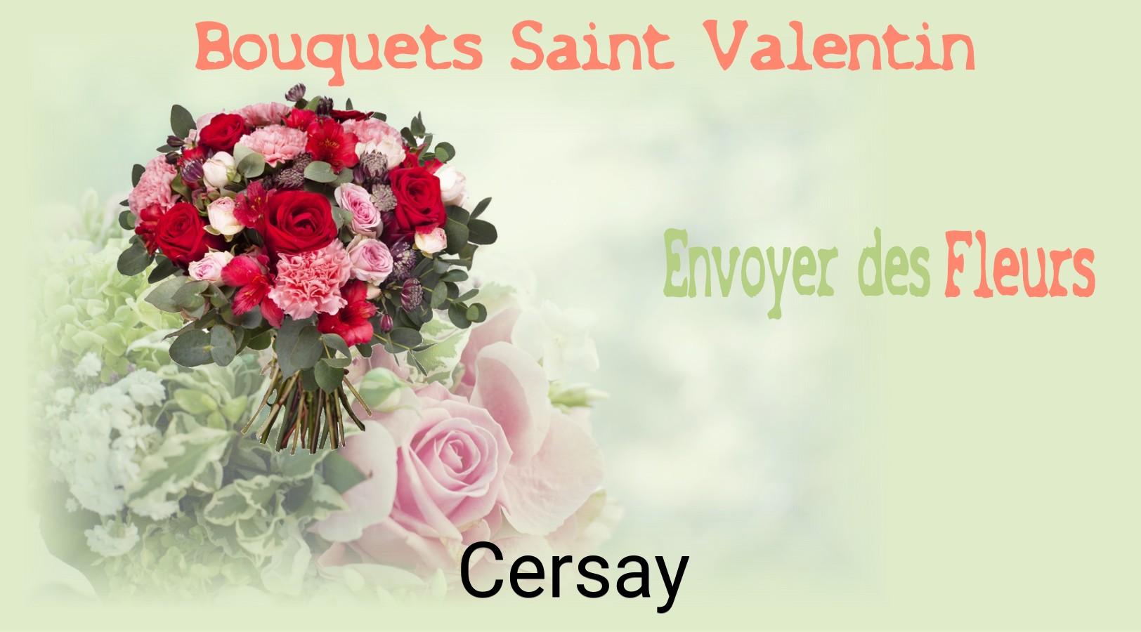 Roses de Saint-Valentin livrées à Cersay